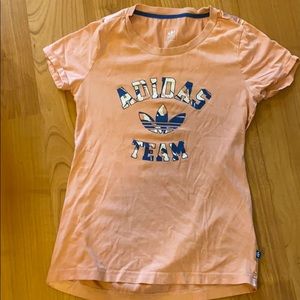 Adidas silk vintage tee